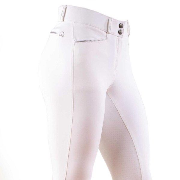 Agaso White Competition Breeches