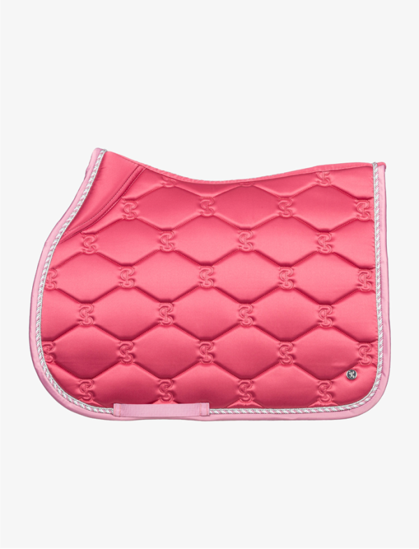 PS of Sweden Signature Jump Saddlepad in Berry Pink